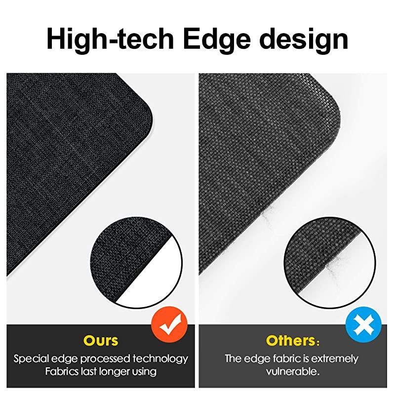 Fabric Case for AllNew Kindle 10th Gen 2019 Release Only ThinnestampLightest Smart Cover with Auto WakeSleep Support Back Cover adsorption Not Fit Kindle Paperwhite 10th Gen 2018 Black