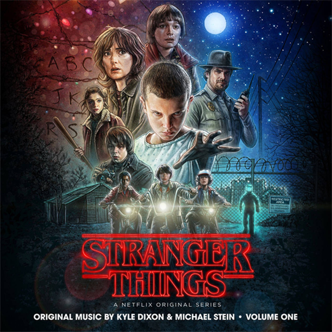 Kyle Dixon & Michael Stein Stranger Things Soundtrack Season One - Volume One 2LP (Blue Vinyl)