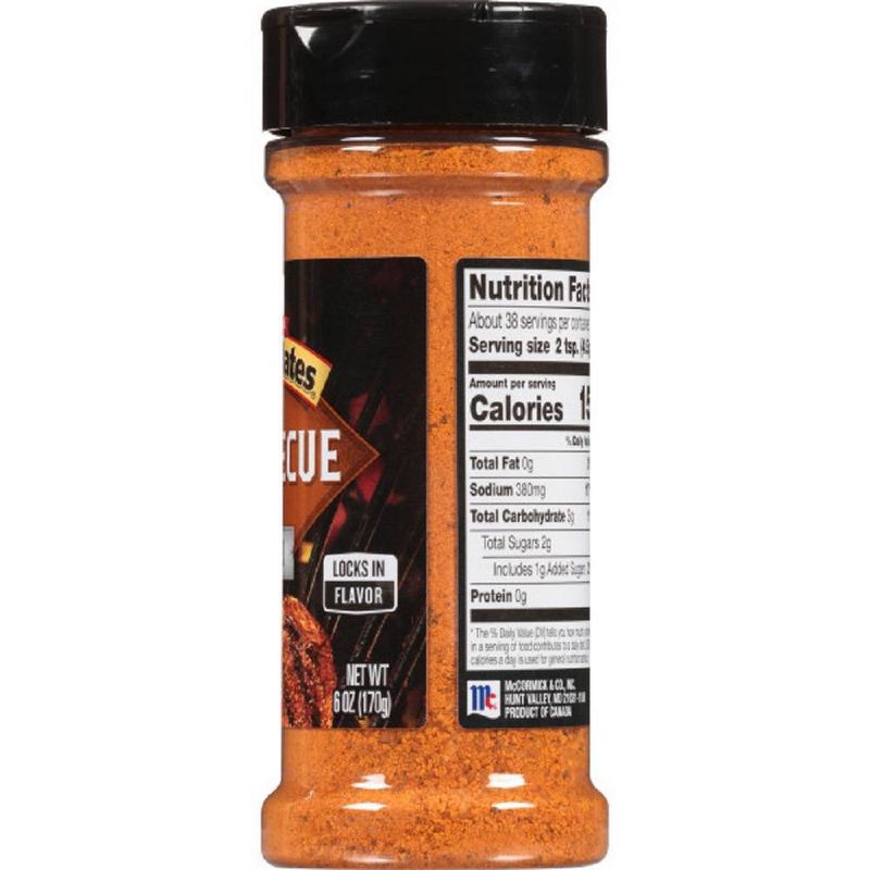 McCormick Grill Mates BBQ Rub- 6oz