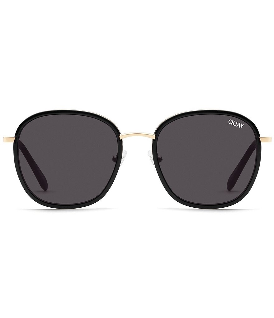 Quay Australia Jezabell Inlay Round Sunglasses