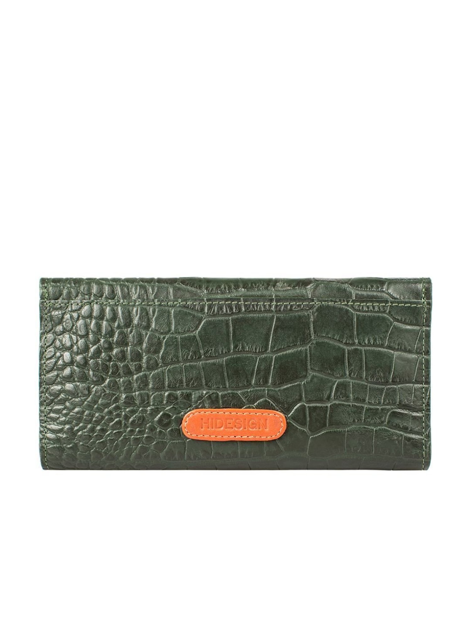 Louis Philippe Brown Casual Leather Money Clip Wallet for Men