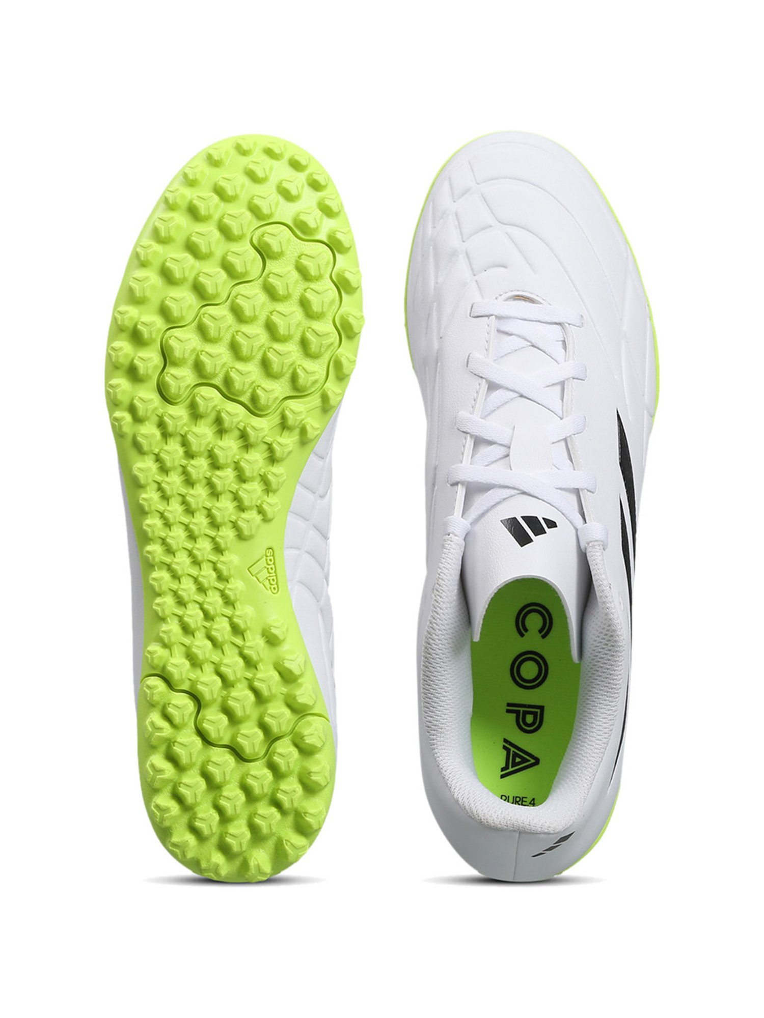 Adidas Men's COPA PURE.4 TF White Football Shoes