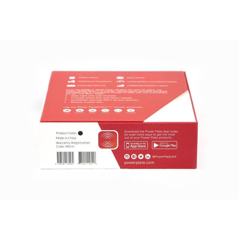 Power Plate Mini+ Body Massager - Black