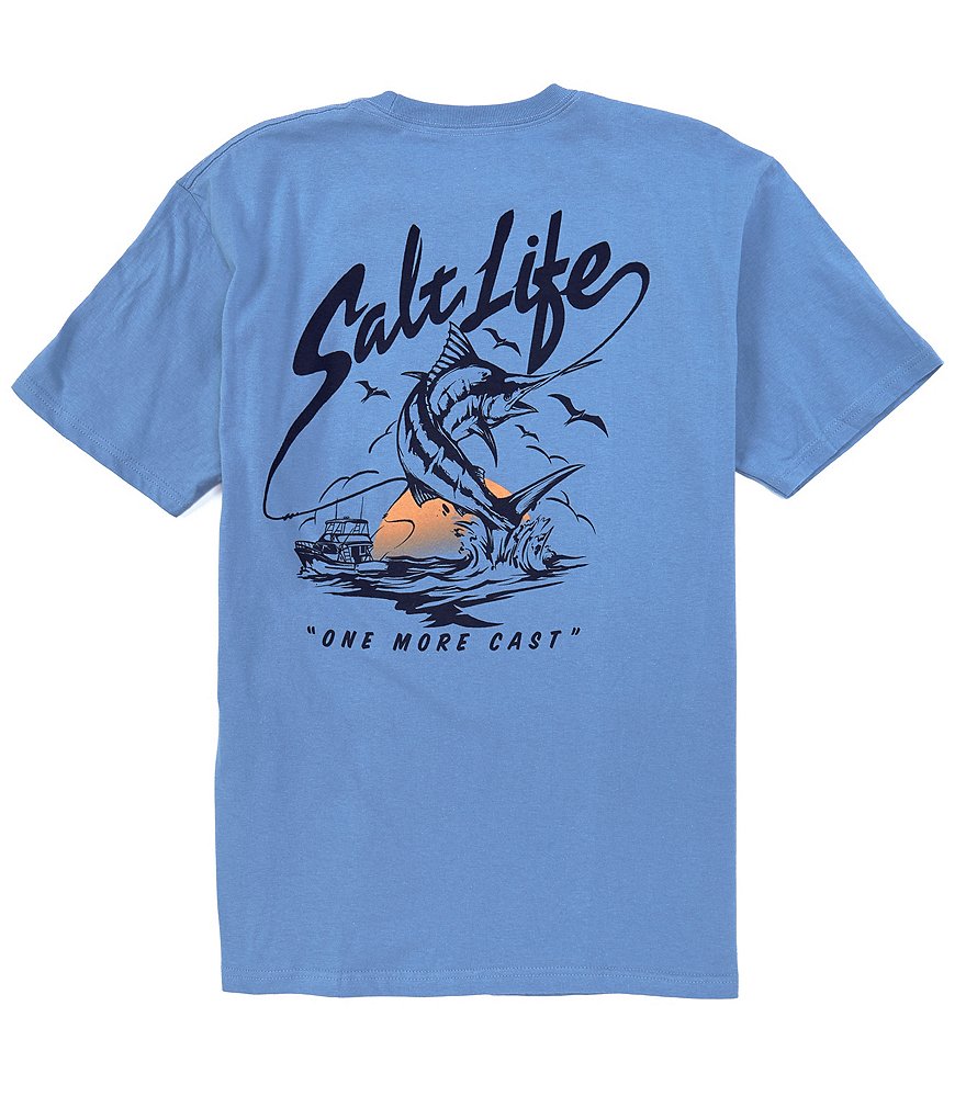 Salt Life Short-Sleeve One More Cast Graphic T-Shirt