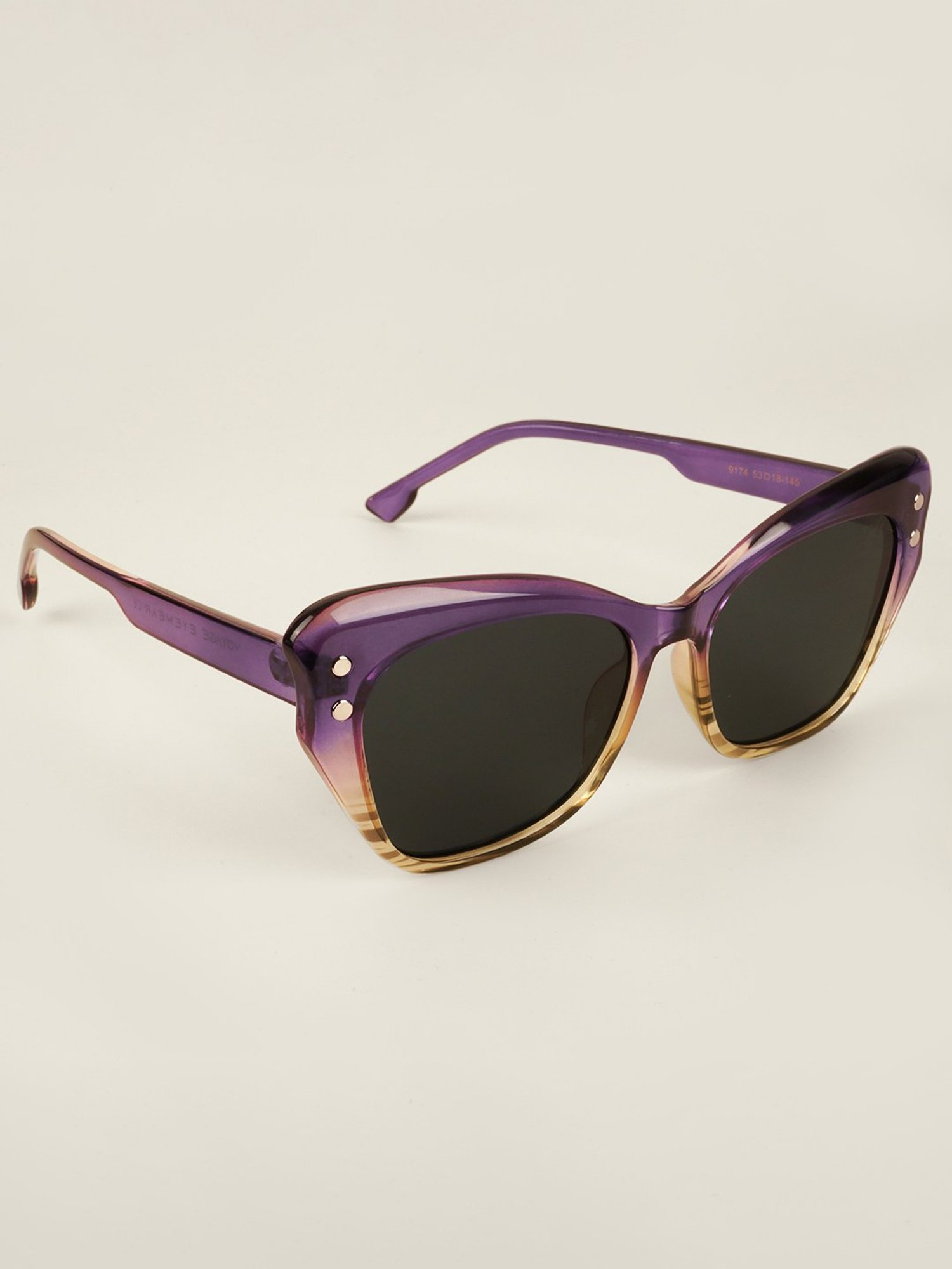 Voyage Blue Cat Eye UV Protection Sunglasses for Women