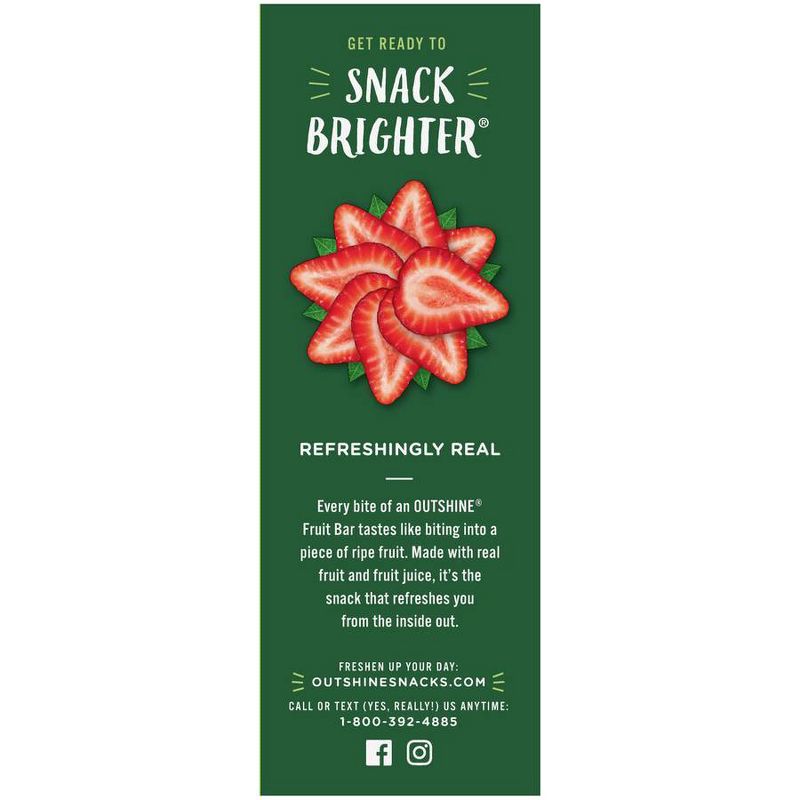 Outshine Strawberry Frozen Fruit Bar - 6ct