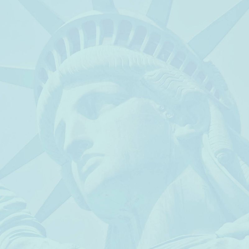 80ct Lady Liberty Letterhead Blue