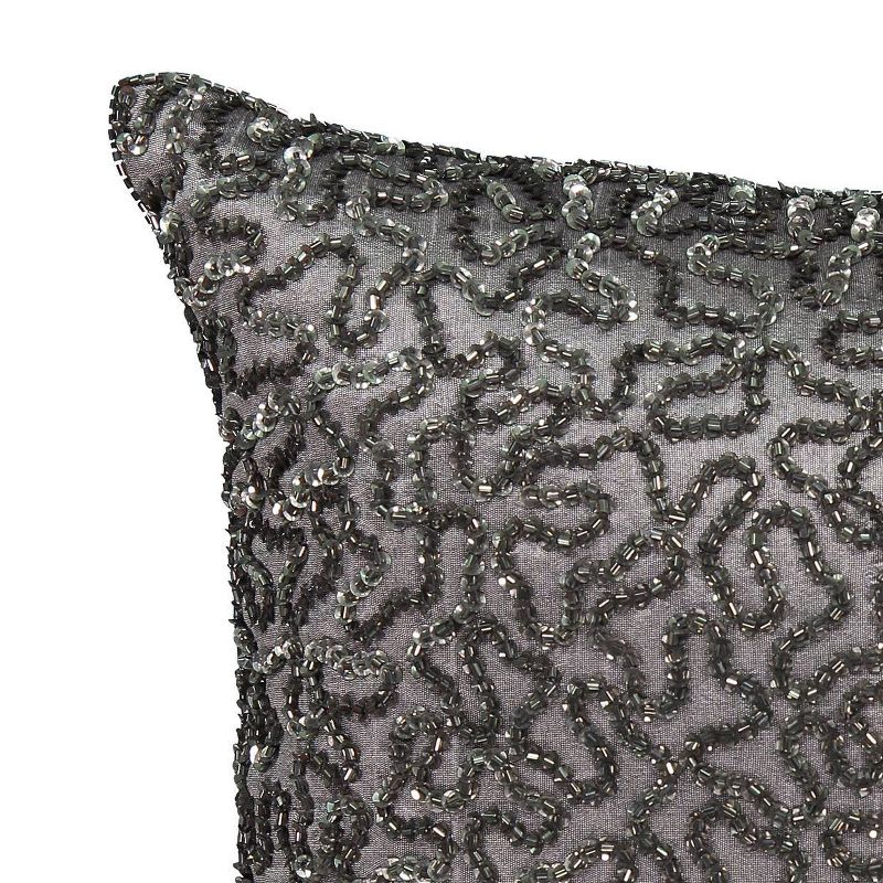 Christmas 14.0" Cardinal On Branch Pillow Berries Red Bird Home Decor  -  Decorative Pillow