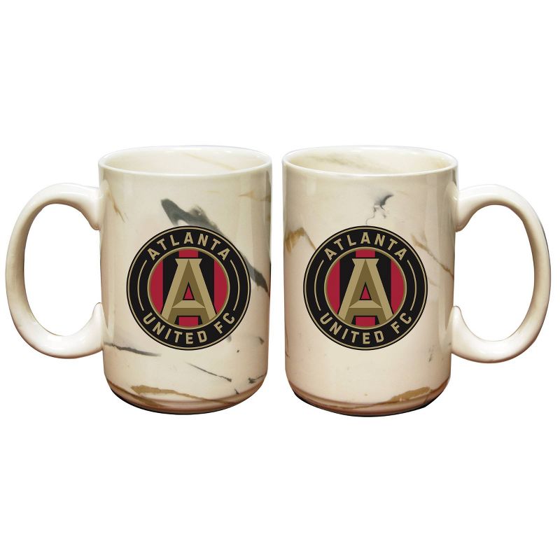 MLS Atlanta United FC 15oz Ceramic Marble Mug
