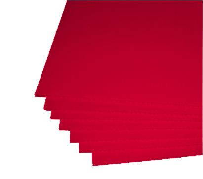 Red Corrugated Plastic 18"x24" 4mm Sign Blanks - Pack of 100