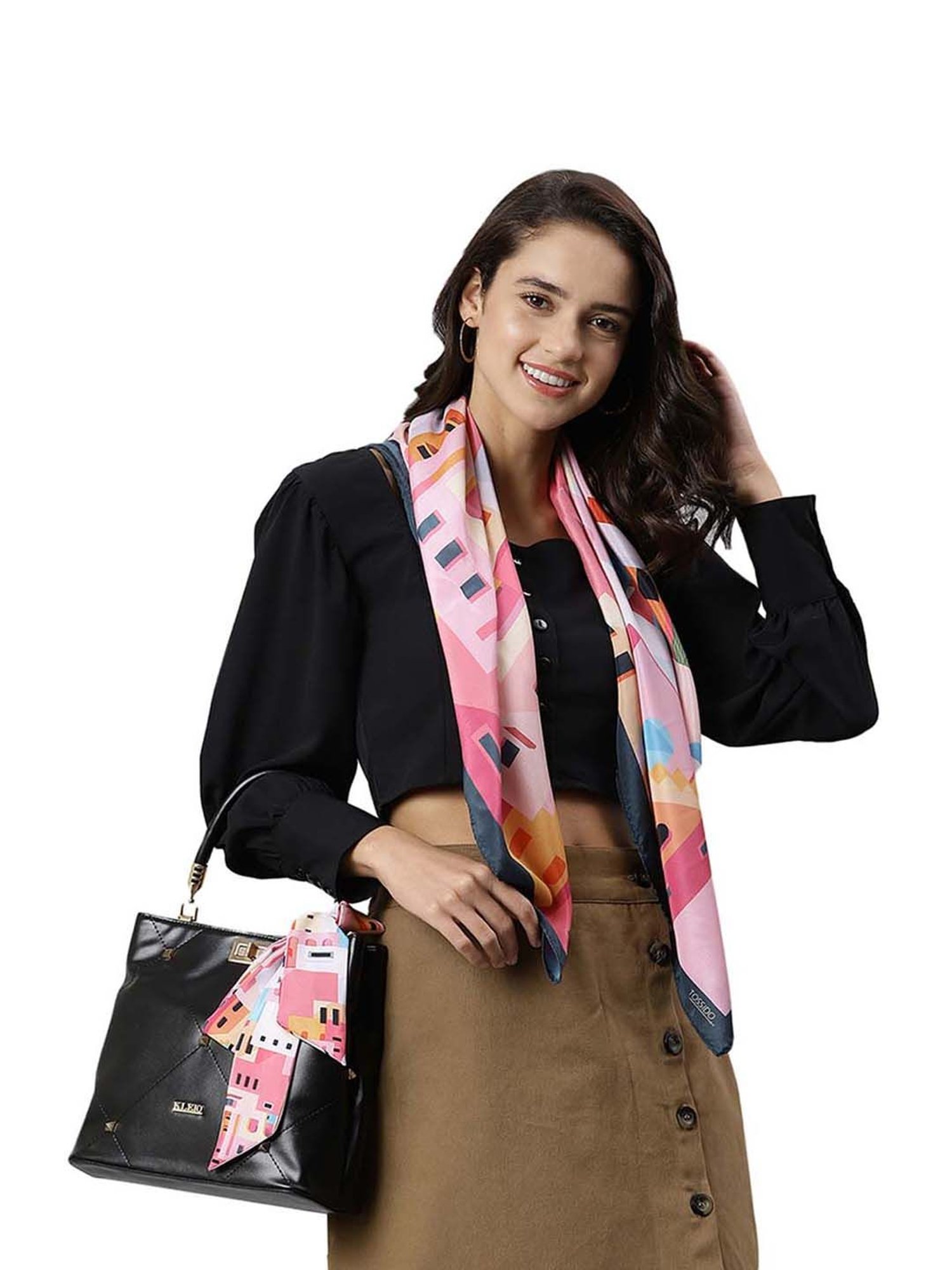 Under Armour Black Polyester Hijab - Extra Small