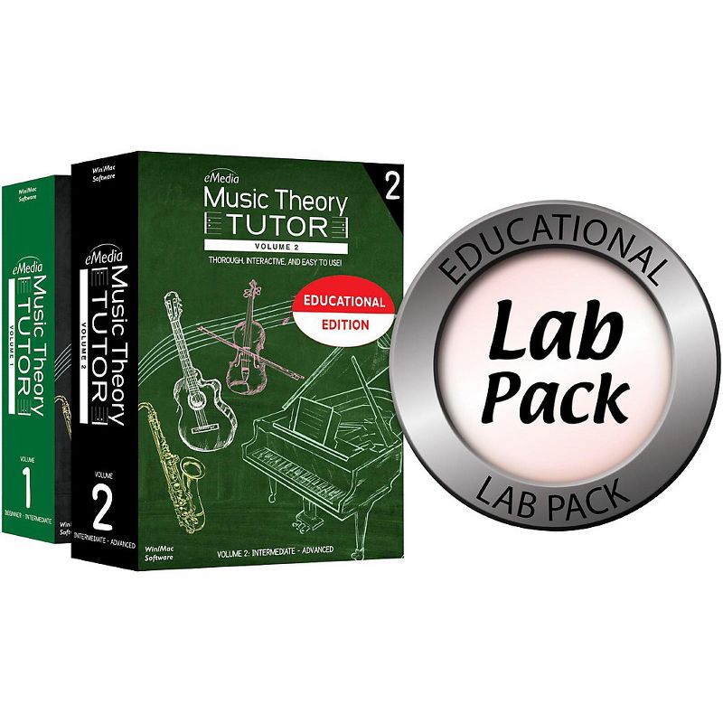 eMedia Music Theory Tutor Lab Pack for 5 Computers