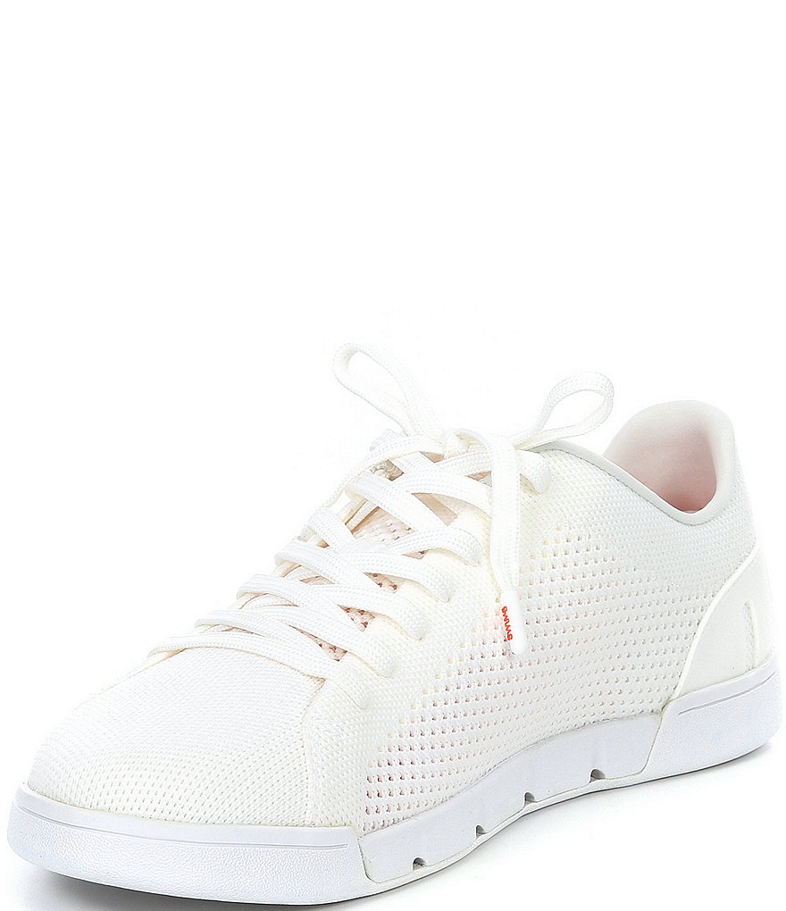 SWIMS Men's Breeze Tennis Knit Washable Lace-Up Sneakers