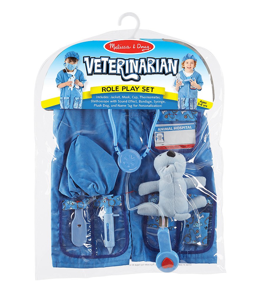 Melissa & Doug Kids Veterinarian Role Play Costume Set