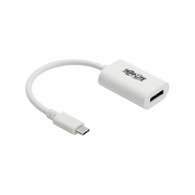 Tripp Lite U444-06N-DP4K6W USB 3.1 Gen 1 USB C to Display Port Adapter Converter 4K White USB