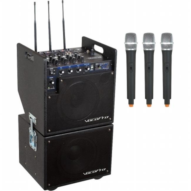 VOCOPRO MOBILEMAN2 Battery Powered P.A. System with Subwoofer