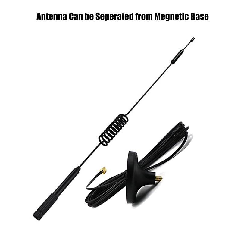SMA Antenna 4G LTE 12Dbi 700-2700MHz Cellular Antenna Magnet Mount 4g Antenna 12Dbi 4G LTE CPRS GSM 2.4G WCDMA 3G by