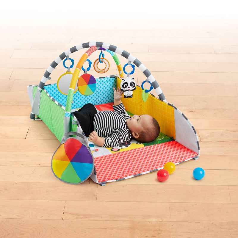 Baby Einstein Patch's 5-in-1 Activity Play Gym & Ball Pit -  Color Playspace