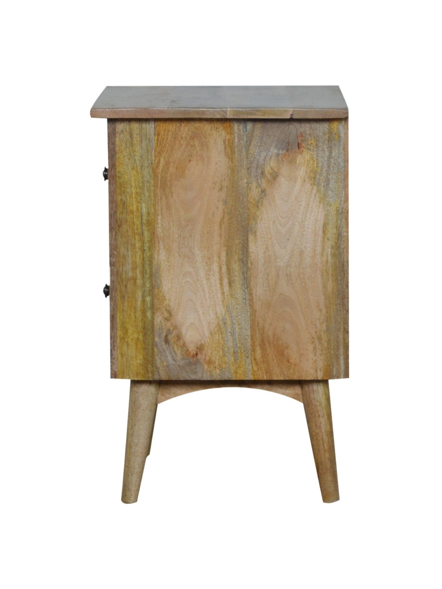 Sleepyhead Ally Teak Brown Sheesham Wood Bedside Table