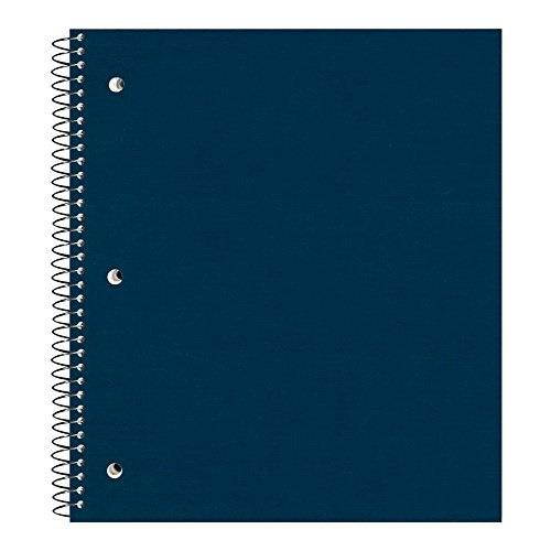Rediform Notebook 1 Sub 100 Shts College/Margin 11"x8-7/8" Assorted 31098
