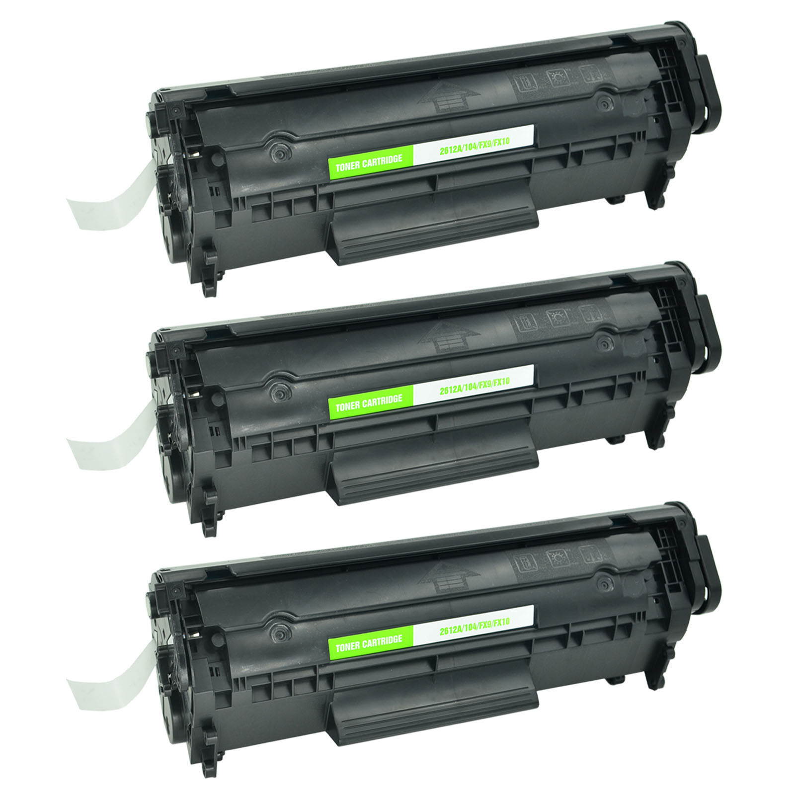 3 PK 104 FX9 FX10 Black Laser Toner Cartridge For Canon ImageClass  MF4350d D420