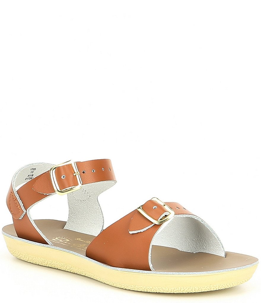 Saltwater Sandals by Hoy Girls' Sun-San Surfer Water Friendly Sandals (Infant)