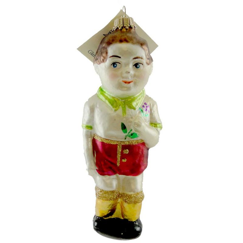 Larry Fraga Courtship Christmas Ornament Boy Love  -  Tree Ornaments