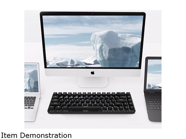 68-Key Wireless Bluetooth/USB Wired Gaming Mechanical Keyboard, Compact 65% Layout LED Backlit