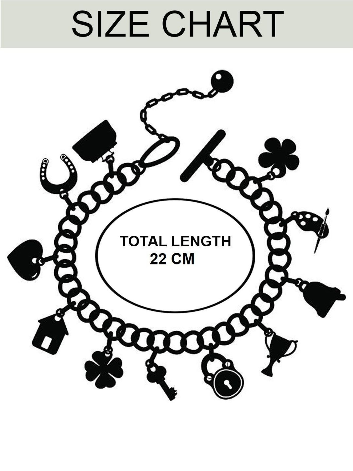 OOMPH Golden Tone Broad Stylish Latest Link Chain Fashion Bracelet for Women