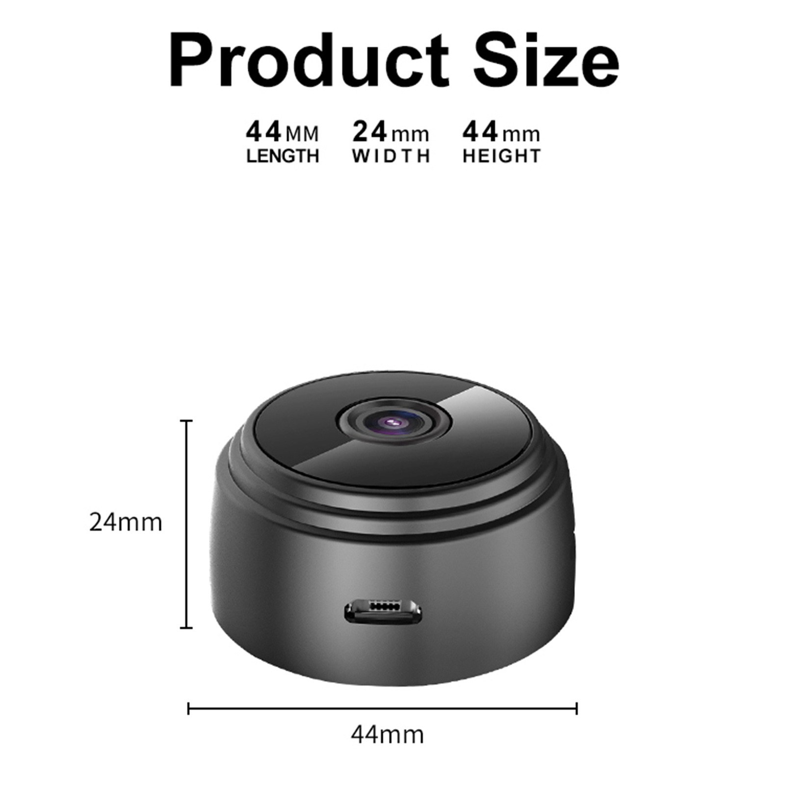 A9 IP Camera Home Wireless WiFi Security Camera Surveillance Camera APP Control Motion Detection Night Vision for Store Office Home Monitoring
