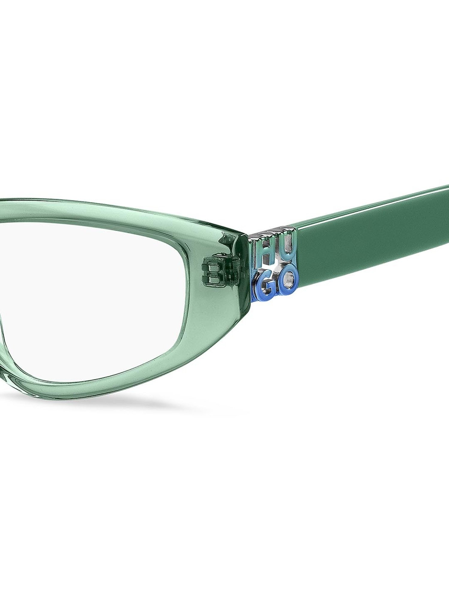 HUGO Green Cat Eye Eye Frames for Women