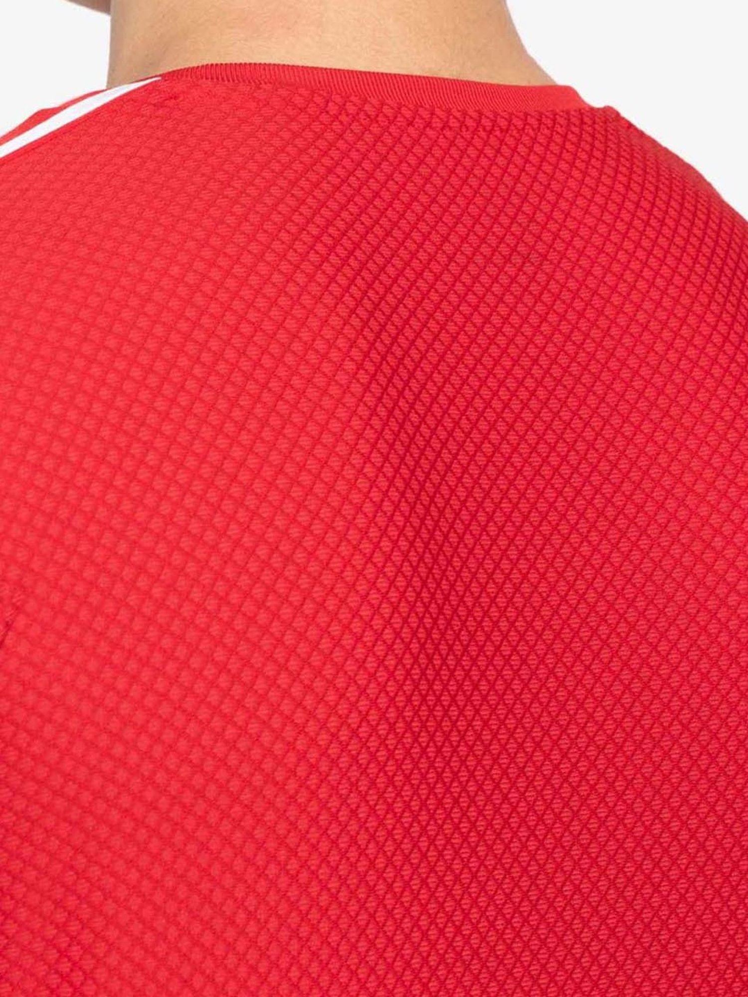 Adidas Red Regular Fit Sports T-Shirt