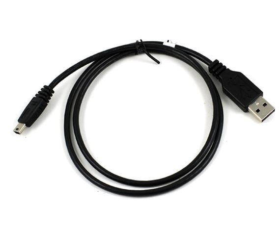 Hellfire Trading USB Data Transfer Charger Cable Lead for GoPro Go Pro Hero 1 2 3 4+ 4HD - Black