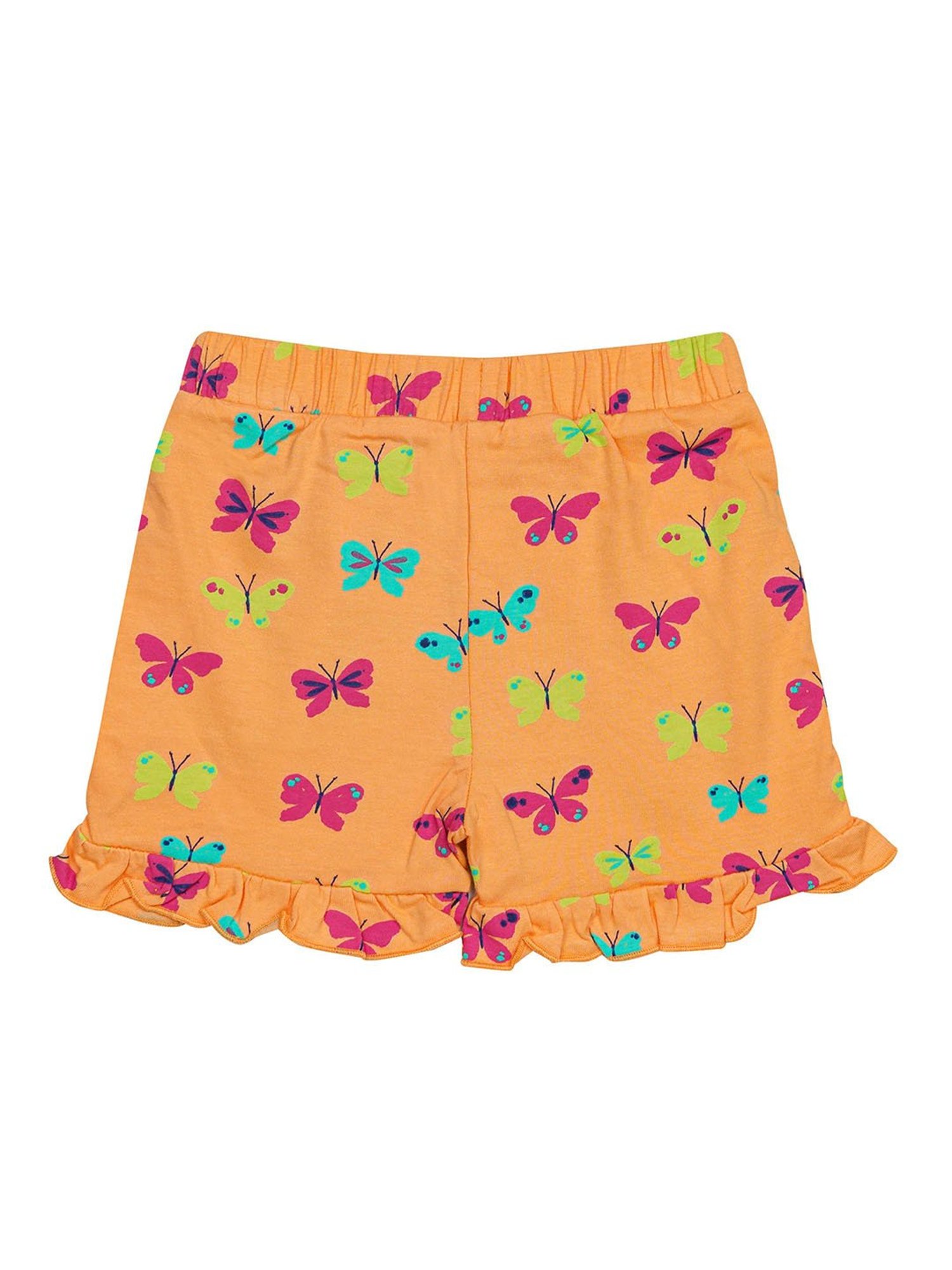H by Hamleys Infants Girls Orange Printed Shorts