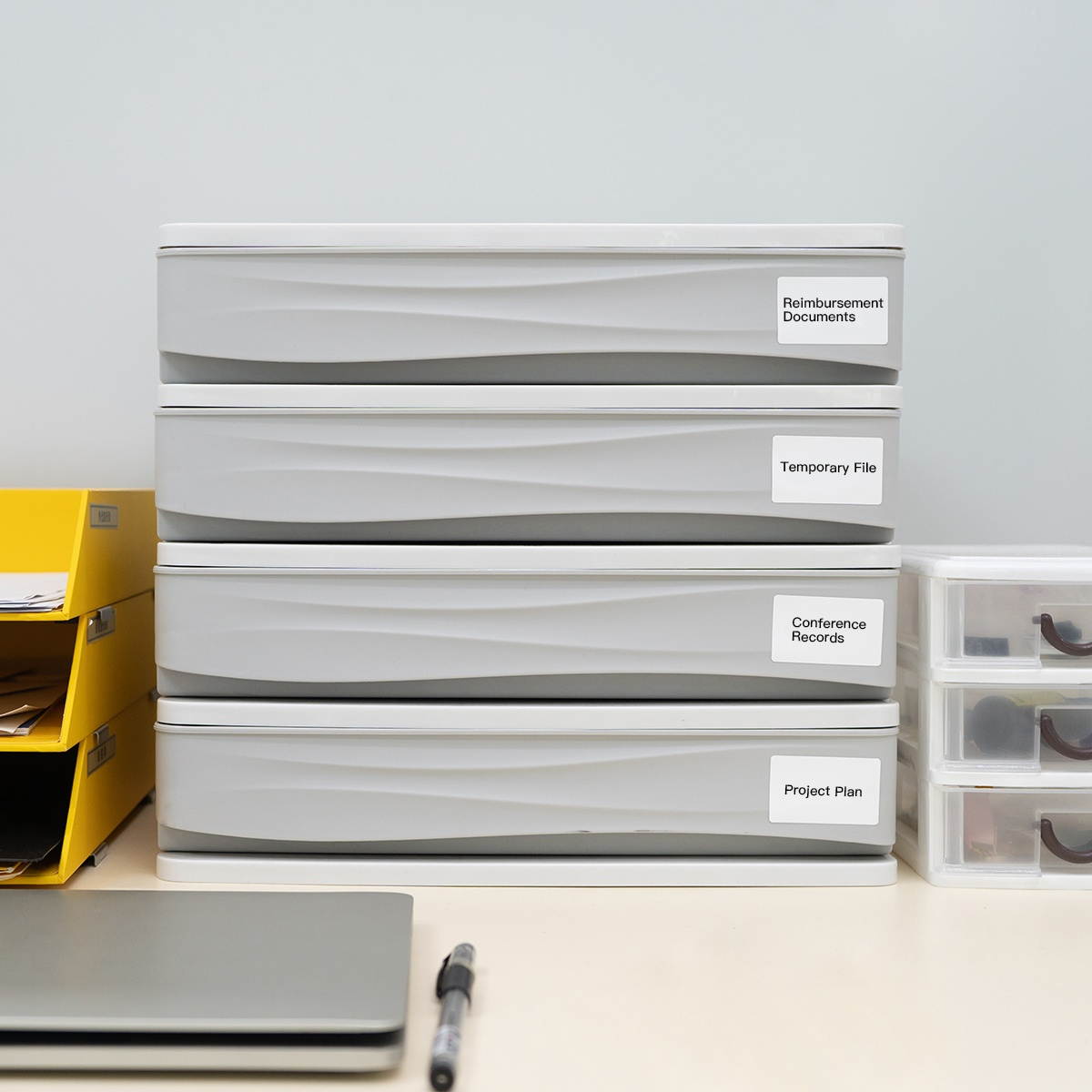 Aibecy Self-Adhesive Thermal Paper Roll Name Size Price Label Paper 50*80mm 100sheets/roll Compatible with Phomemo M110 Thermal Printer