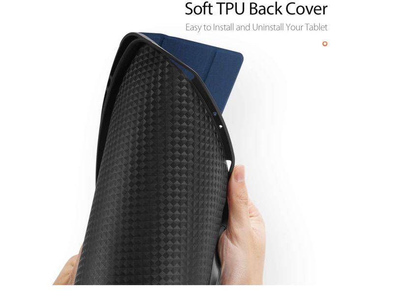 Leather Case for Pro 12.9 2020/2018,Trifold Smart Case with Auto Sleep/Wake,Slim Cover with Stand Pen Holder Soft TPU Back Cover,Support wireless Charging