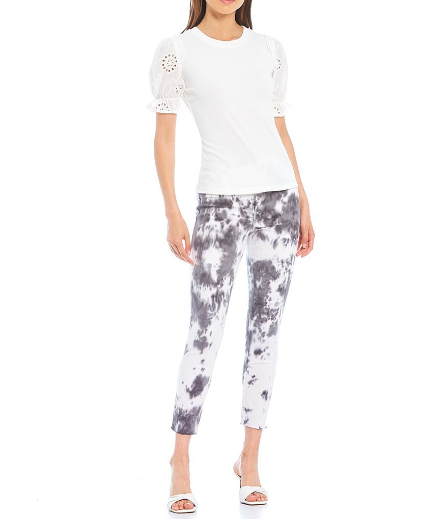 HUE Tie Dye High Rise Skimmer Leggings