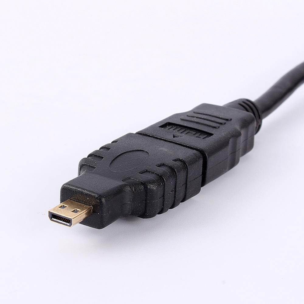 Full HD 3 In 1 HDMI TO HDMI Mini HDMI Micro HDMI Cable V1.4 Gold-plating Adapter Converter for Xbox 360 HDTV 1080P Mobile etc