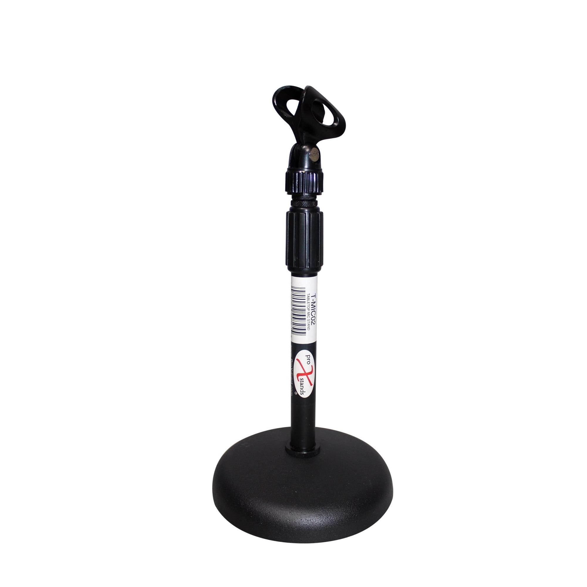 Desktop Microphone Stand  with 6" Round Base