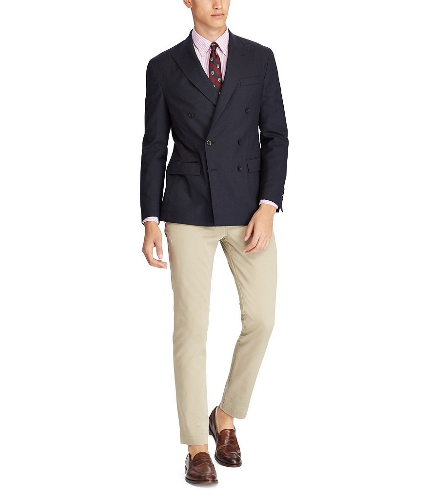 Polo Ralph Lauren Classic-Fit Flat-Front Bedford Chino Pants