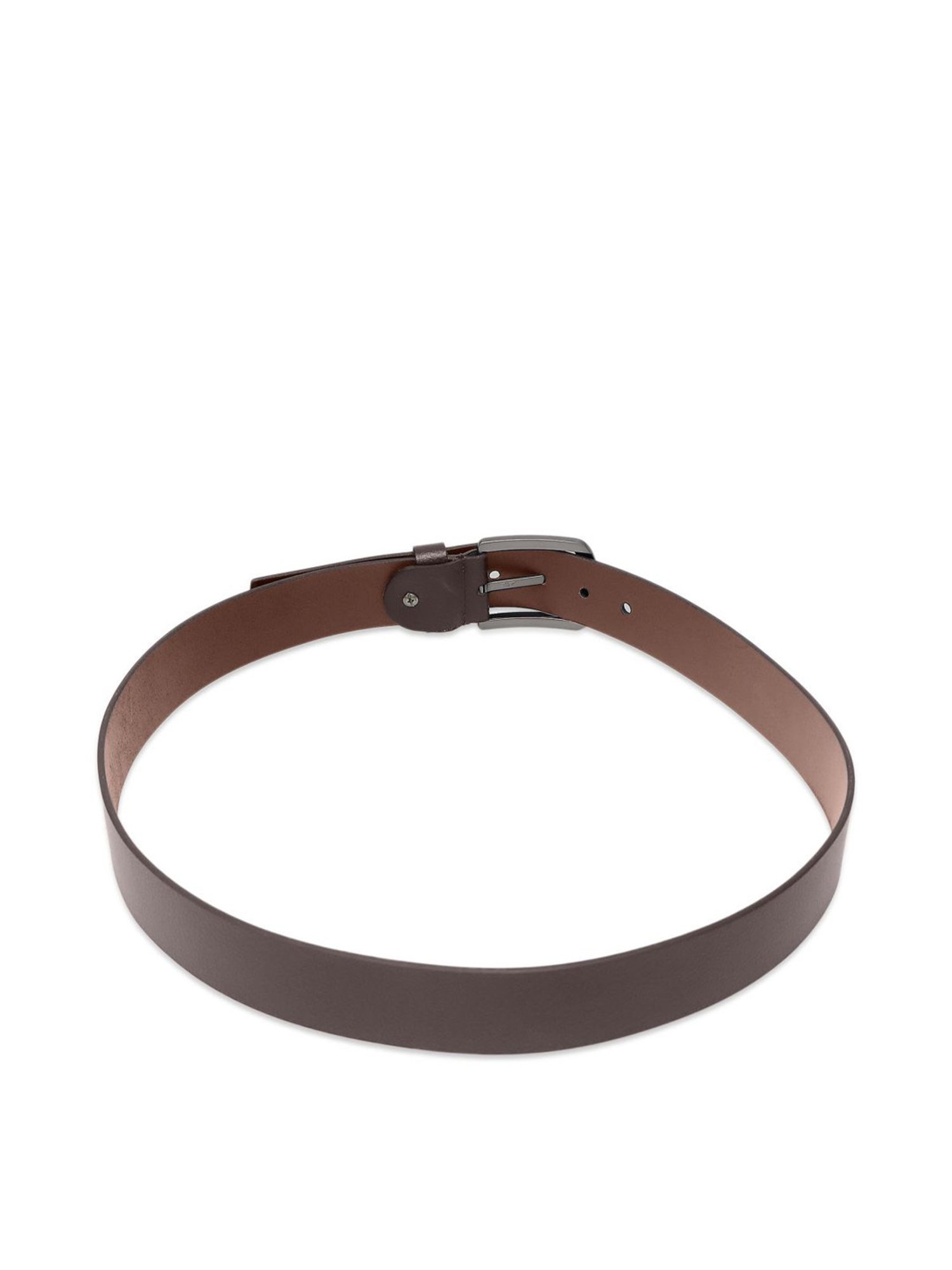 Kara Dark Brown Waist Belt for Men