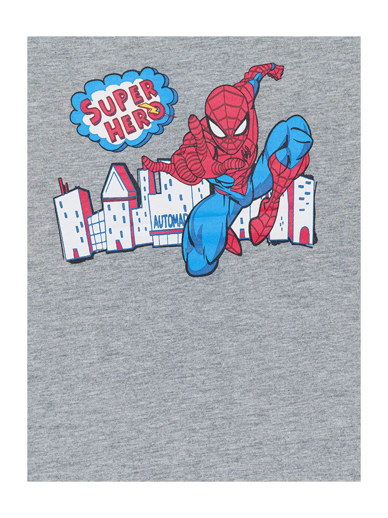 H by Hamleys Boys Grey Printed T-Shirt