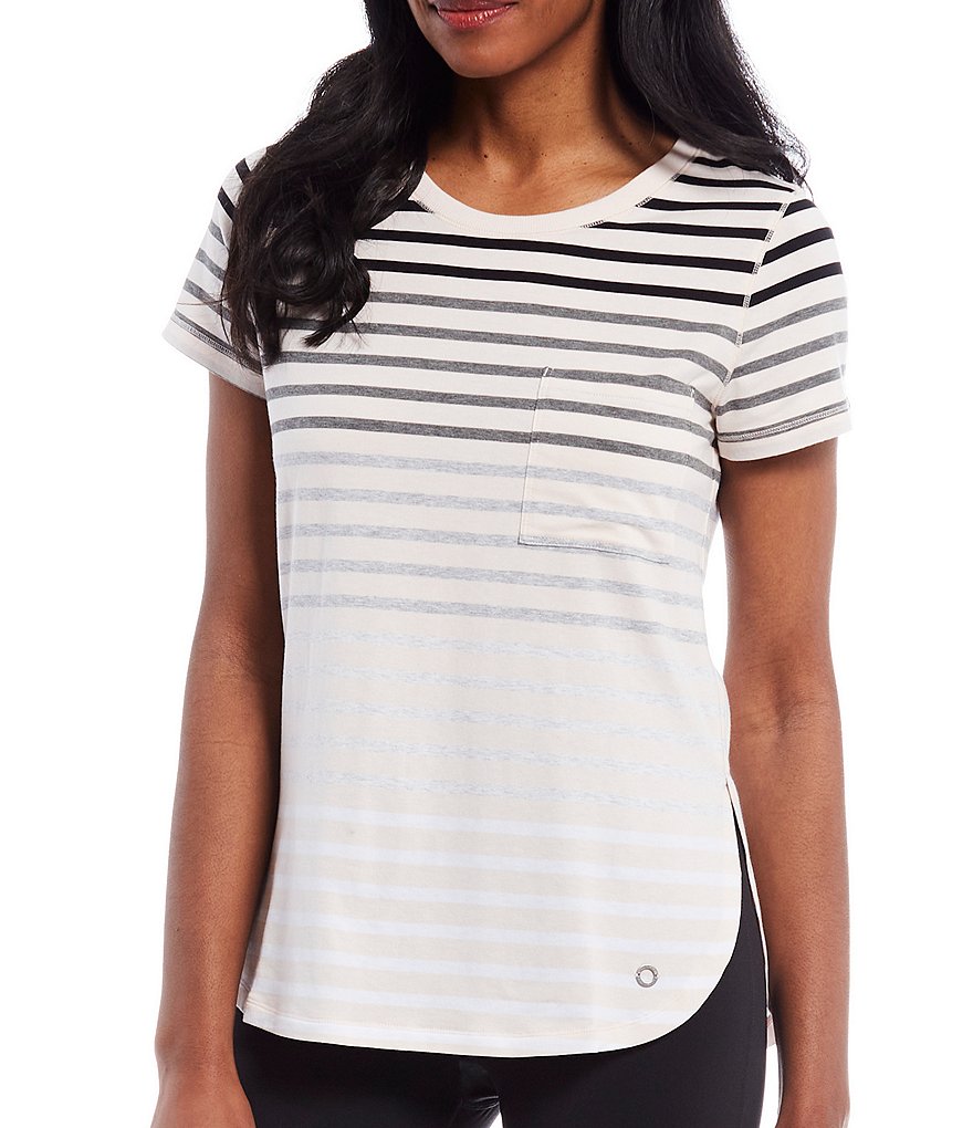 Calvin Klein Performance Short Sleeve Round Hem Pocket Tee