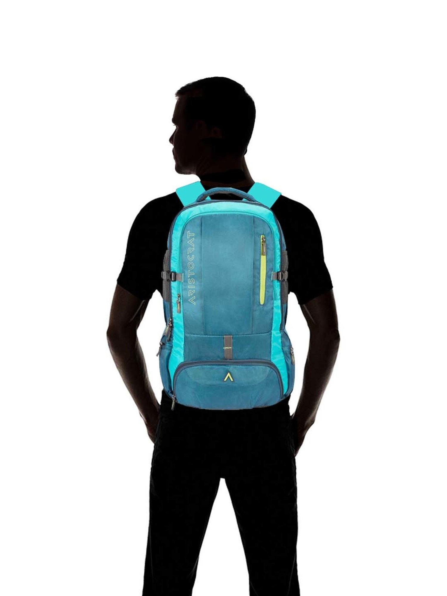 Aristocrat 45 Ltrs Blue Medium Rucksack Backpack