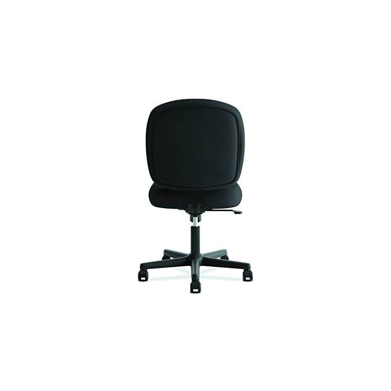 ValuTask Low Back Task Chair - Mesh Computer Chair for Office Desk, Black (HVL210)