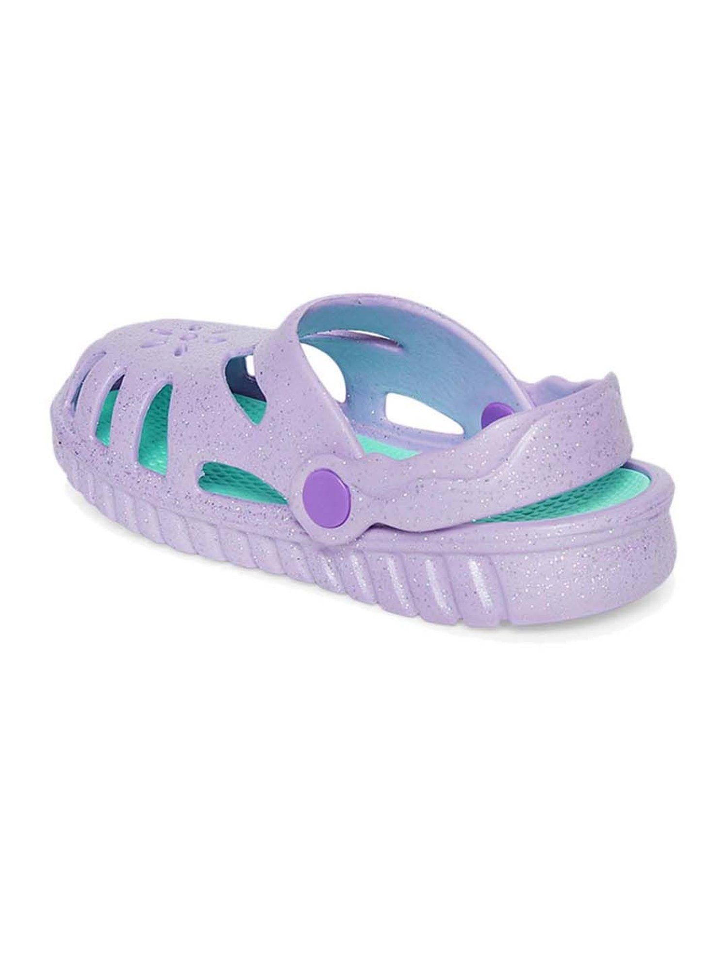Passion Petals Kids Pink Sling Back Clogs