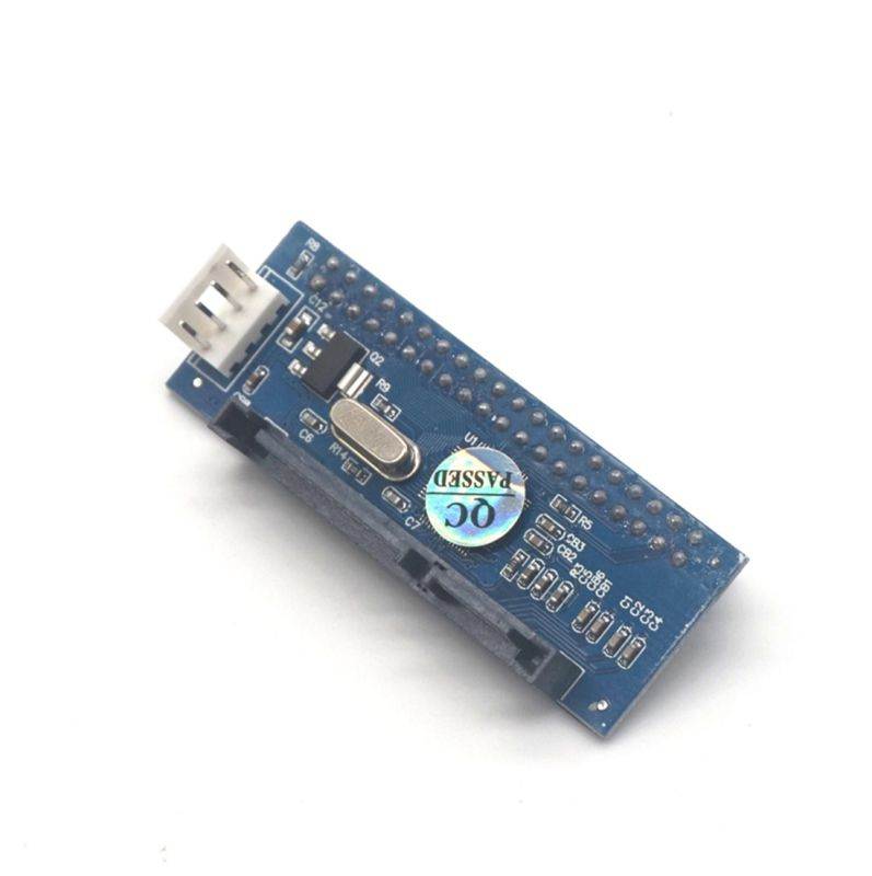 Weastlinks SATA IDE Adapter 40 Pin IDE to SATA Connector 3.5 HDD IDE/PATA Hard Disk Adapter Converter With 7 Pin-SATA Data Cable