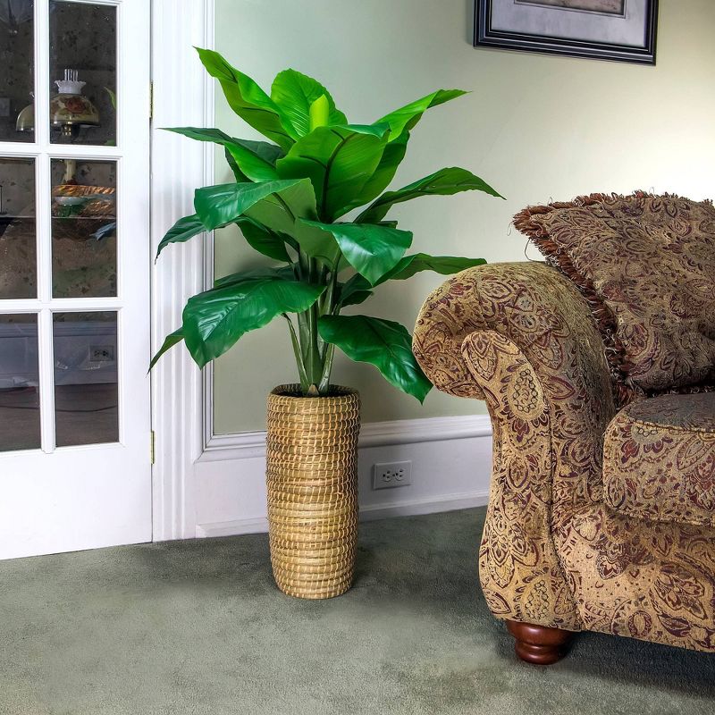 48" x 26" Artificial Spath Plant in Cylinder Basket - LCG Florals