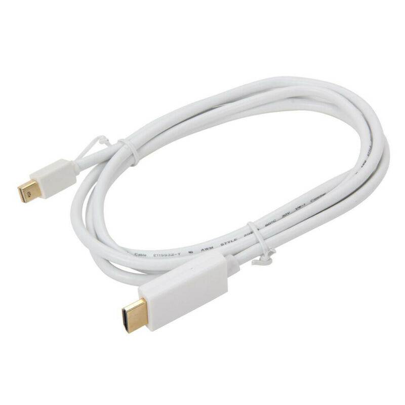 Mini DP to HDMI 6 ft. Mini DP DisplayPort to HDMI Adapter Cable, Black