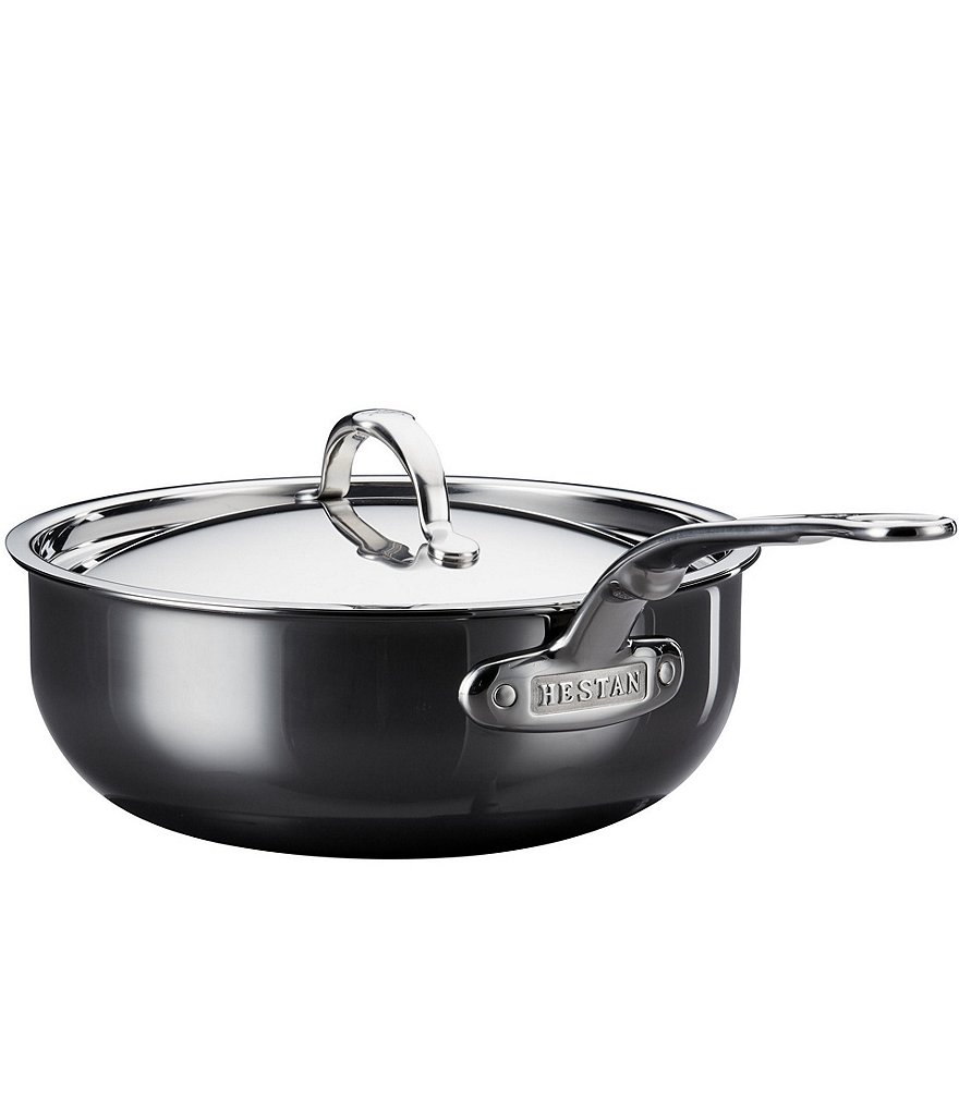 Hestan NanoBond Titanium Stainless Steel Sauteuse, 3.5 Quart
